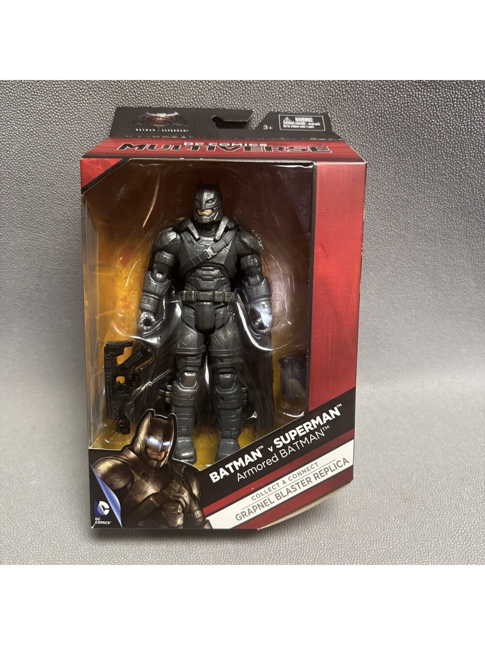 Mattel DC Multiverse Armored Batman Vs Superman 6” Action Figure Grapnel Blaster